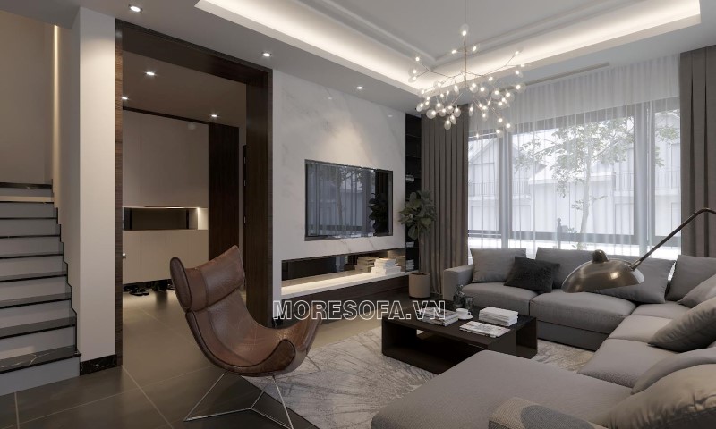 Sofa góc chữ U hiện đại